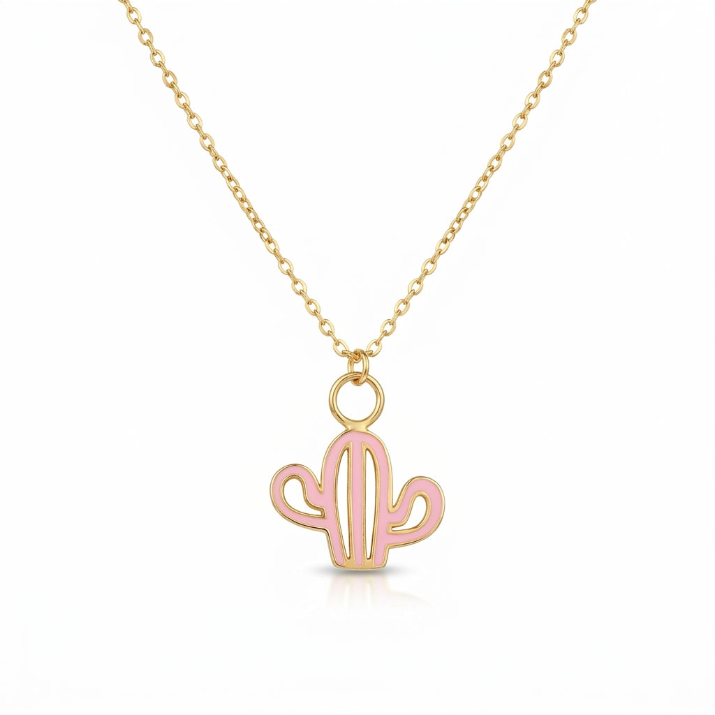 Blush Saguaro Spirit Necklace