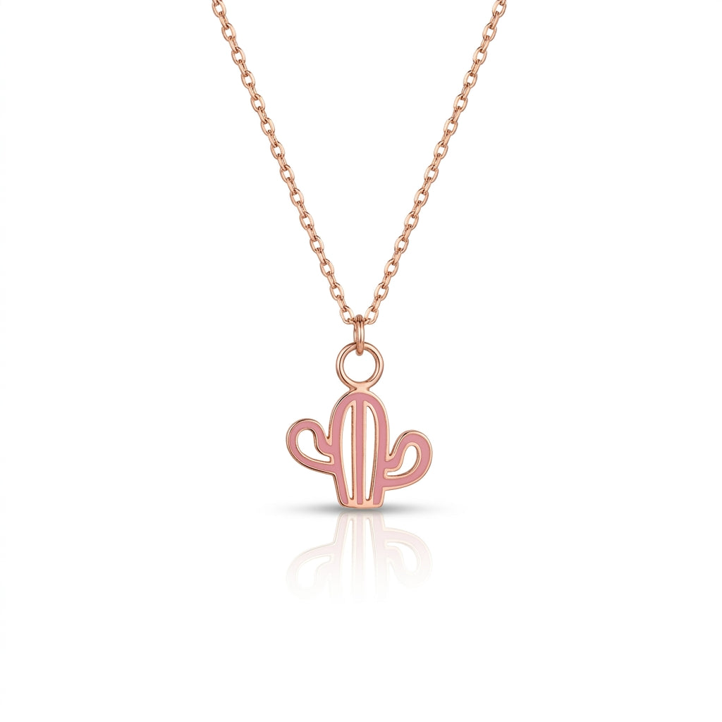 Blush Saguaro Spirit Necklace