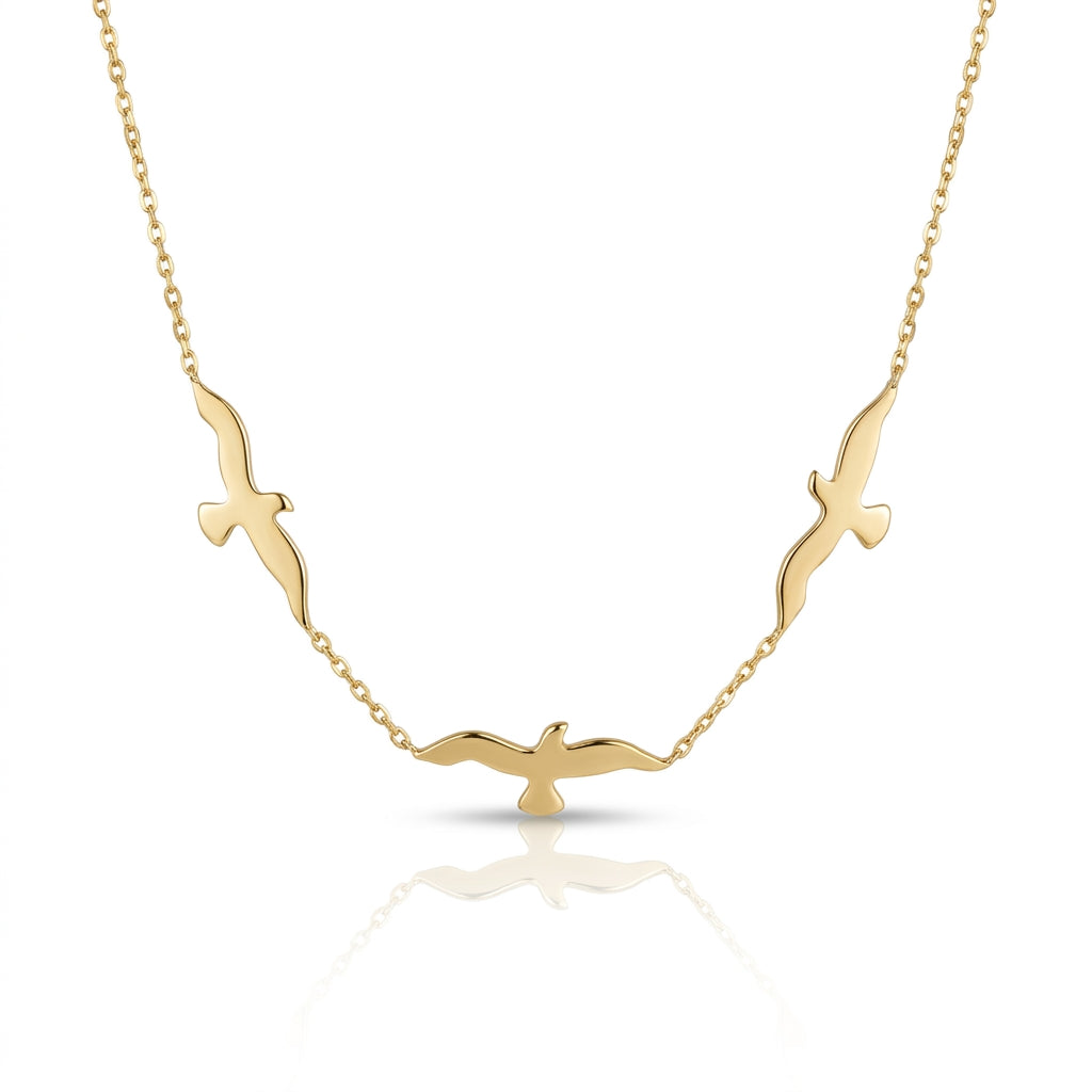 Spirit of Freedom Seagull Necklace