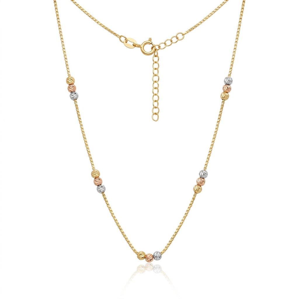 Tri-Tone Harmony Dorica Necklace