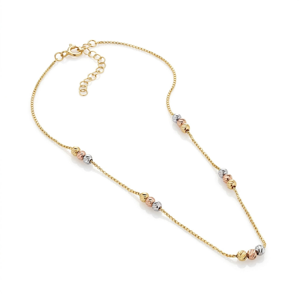 Tri-Tone Harmony Dorica Necklace