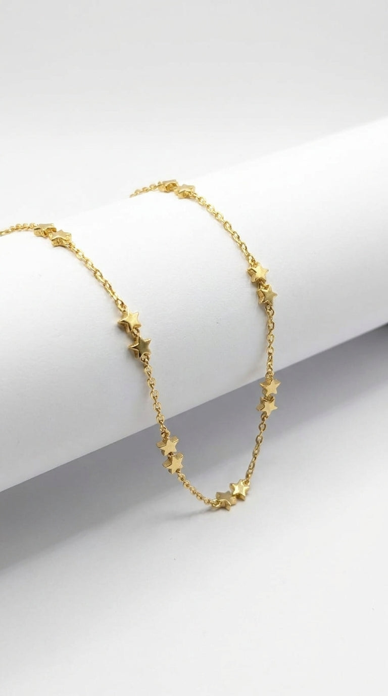 Celestial Starfall Chain Bracelet