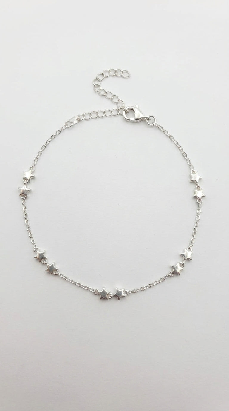 Celestial Starfall Chain Bracelet