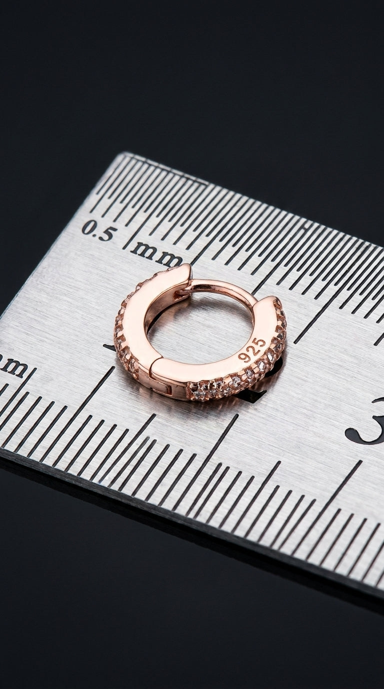 Eternal Sparkle Eternity Hoops