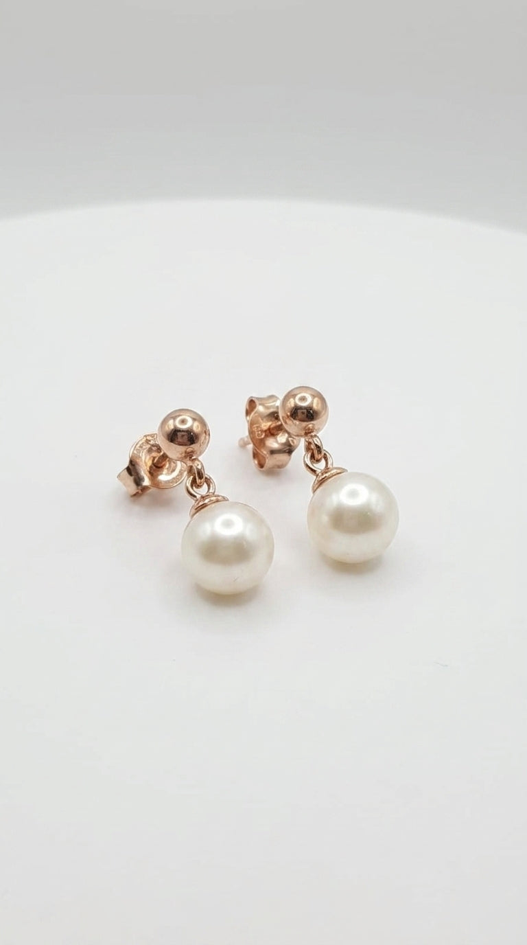 Eternal Grace Pearl Earrings