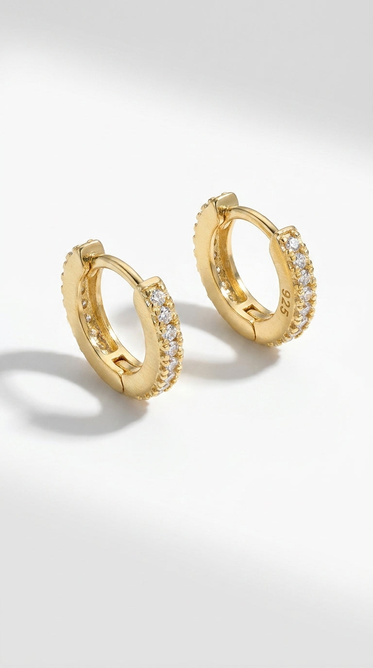 Eternal Sparkle Eternity Hoops