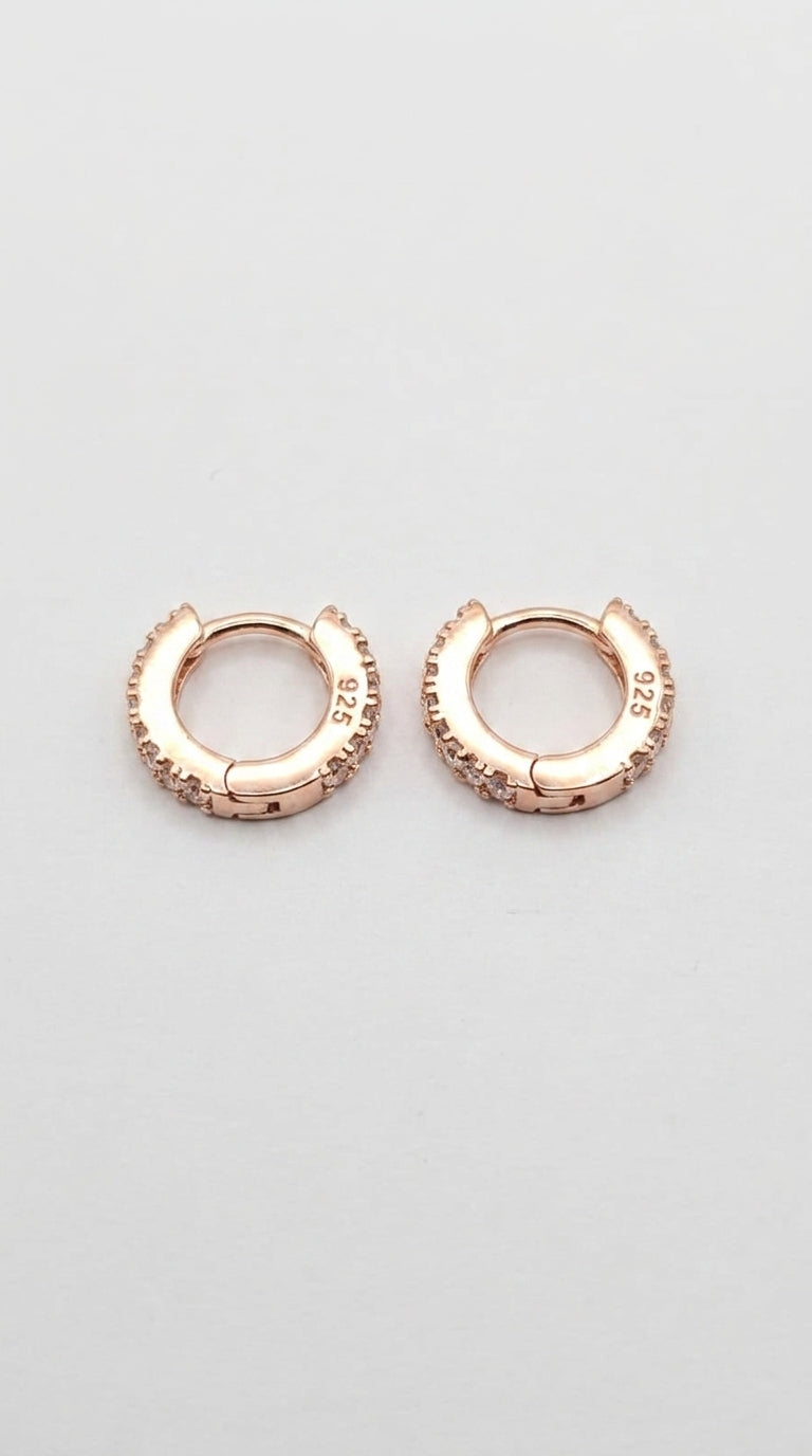 Eternal Sparkle Eternity Hoops