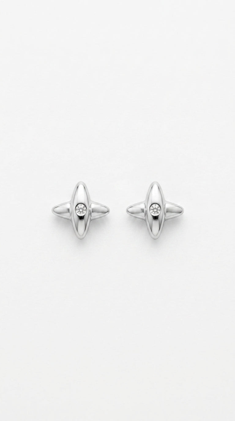 Celestial Nova Stud Earrings