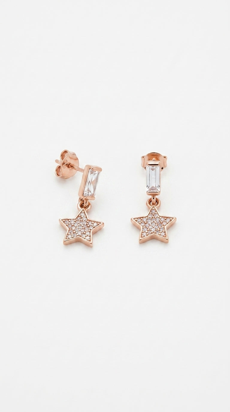 Midnight Glow Star Studs