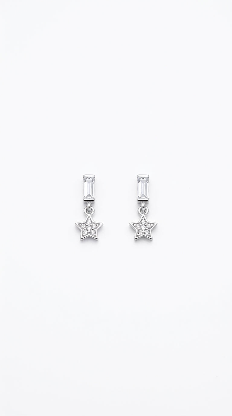 Midnight Glow Star Studs
