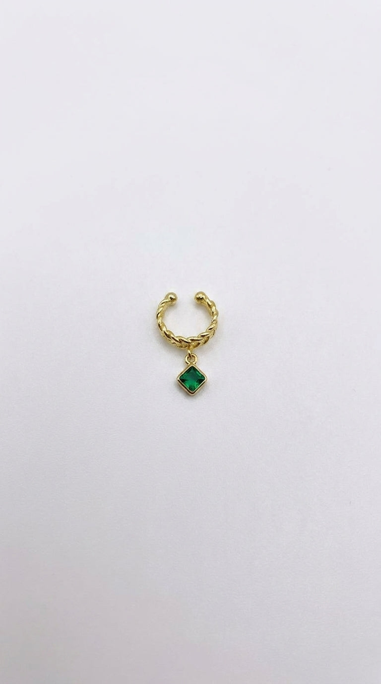 Riviera Emerald Cuff