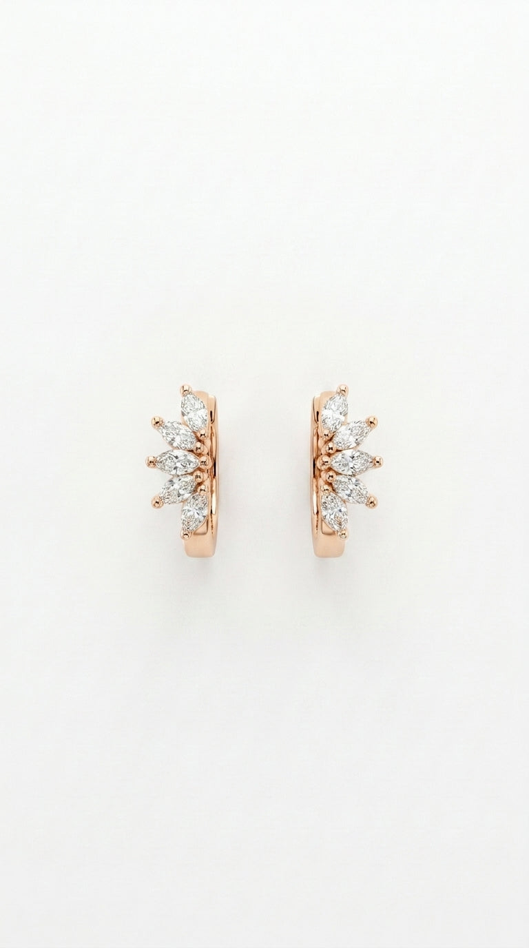 Blossom Hoops