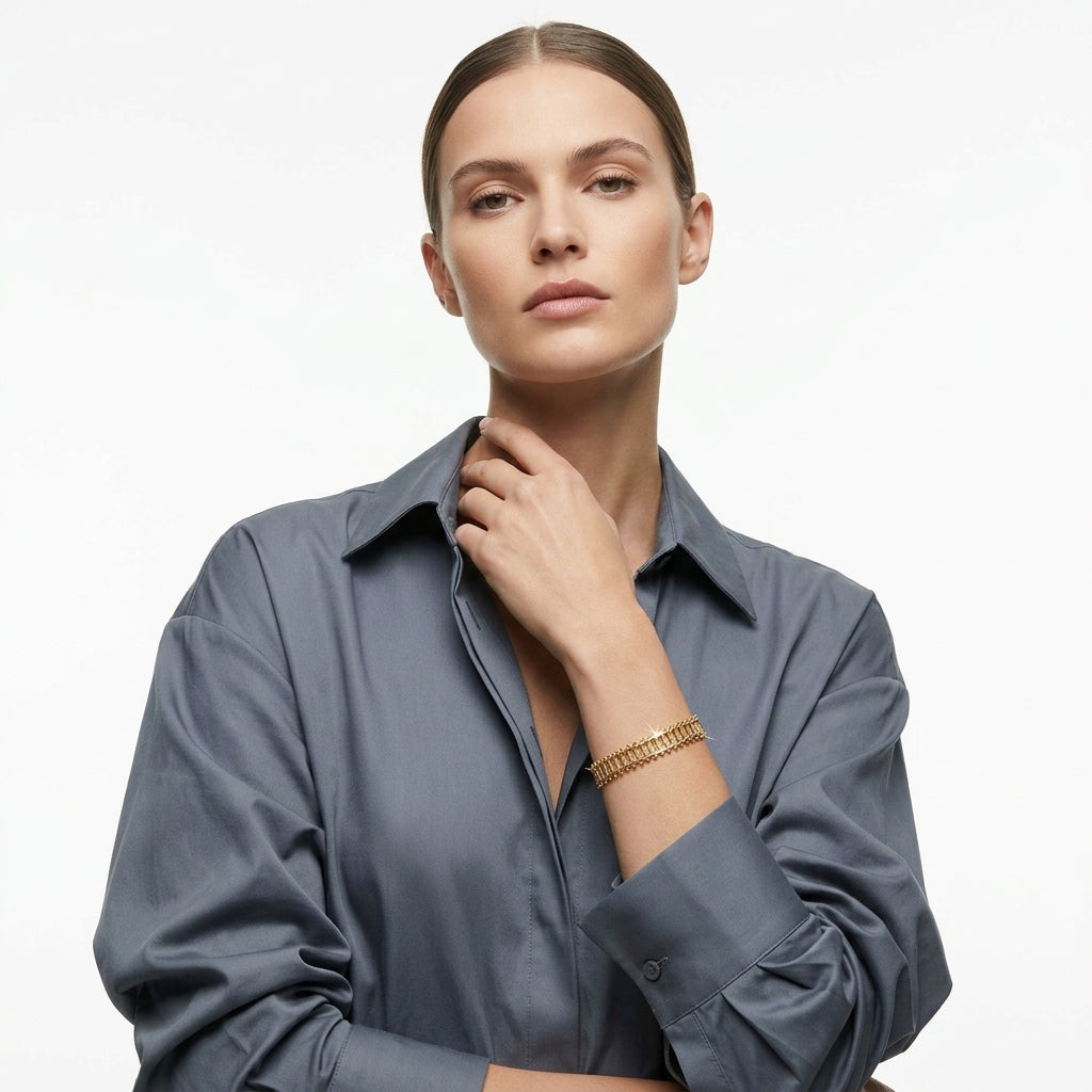 The Architectural Link Bracelet