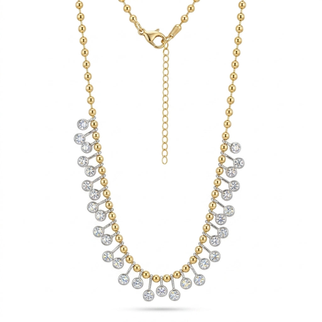 The Fringe Beaded Necklace