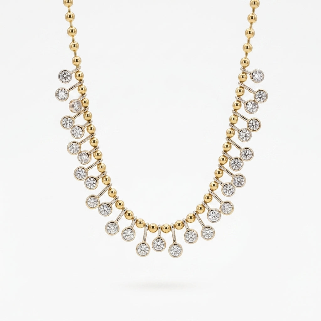 The Fringe Beaded Necklace
