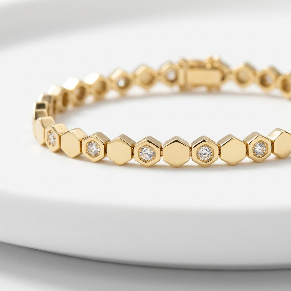 Honeycomb Glow Bracelet