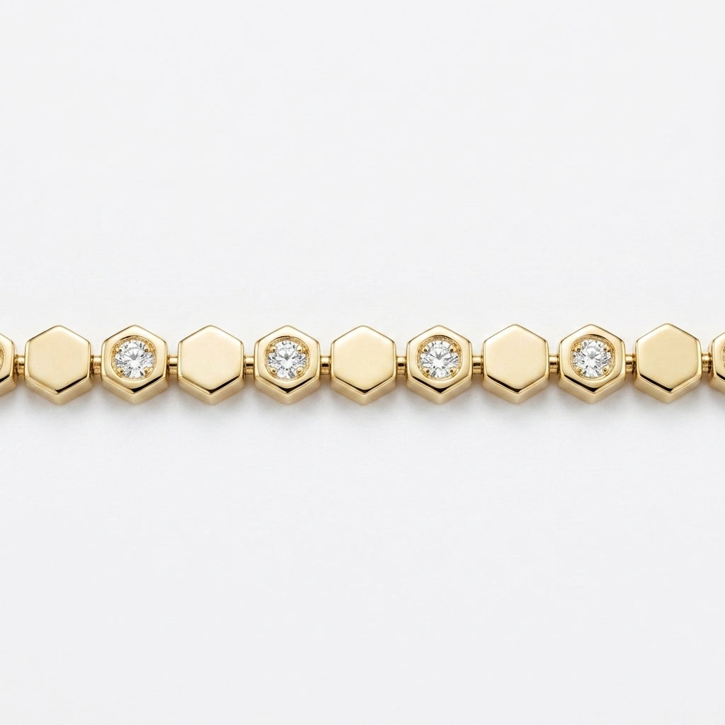 Honeycomb Glow Bracelet