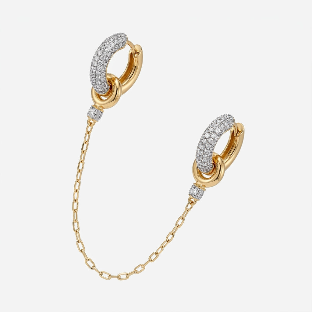 Chain Drape Earrings