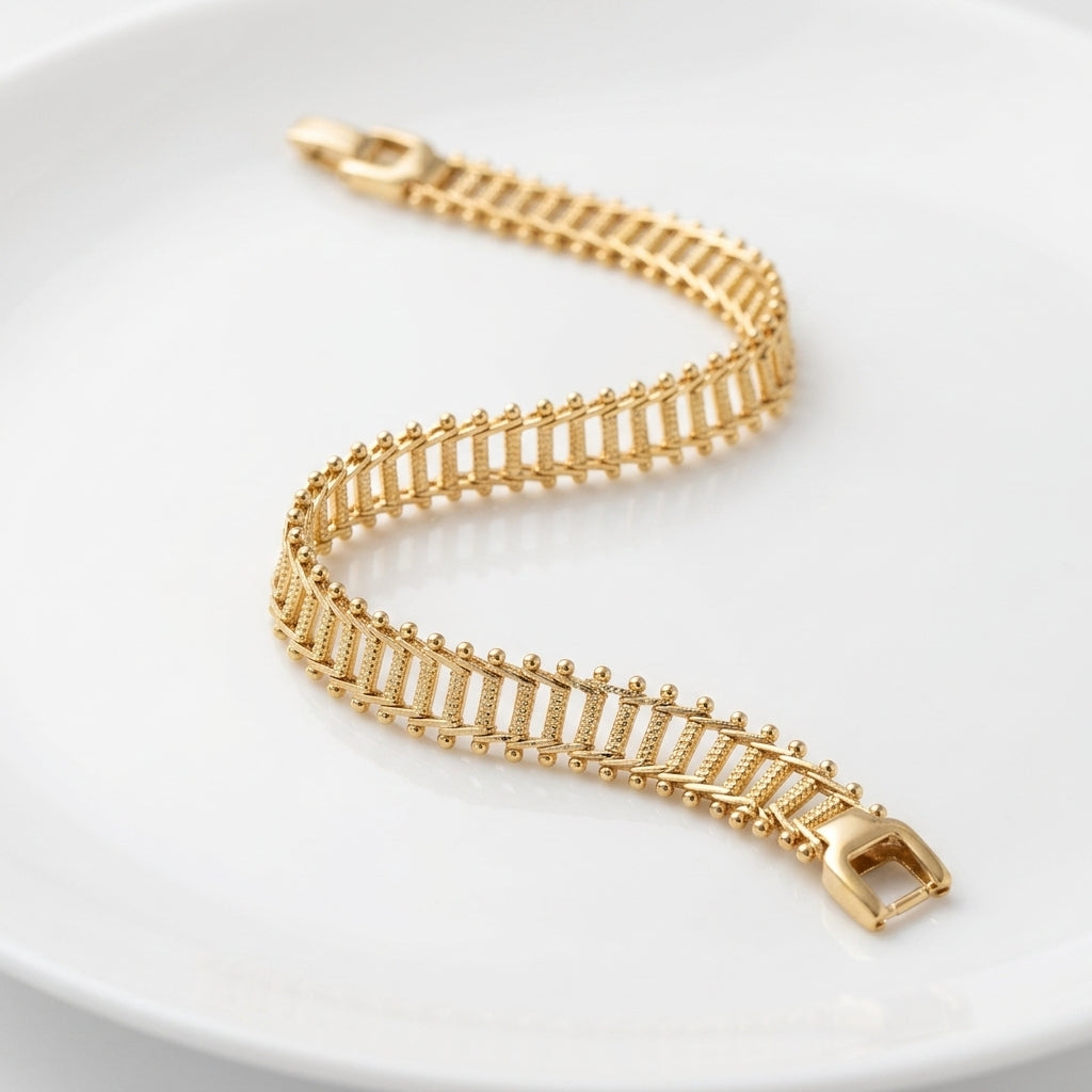 The Architectural Link Bracelet