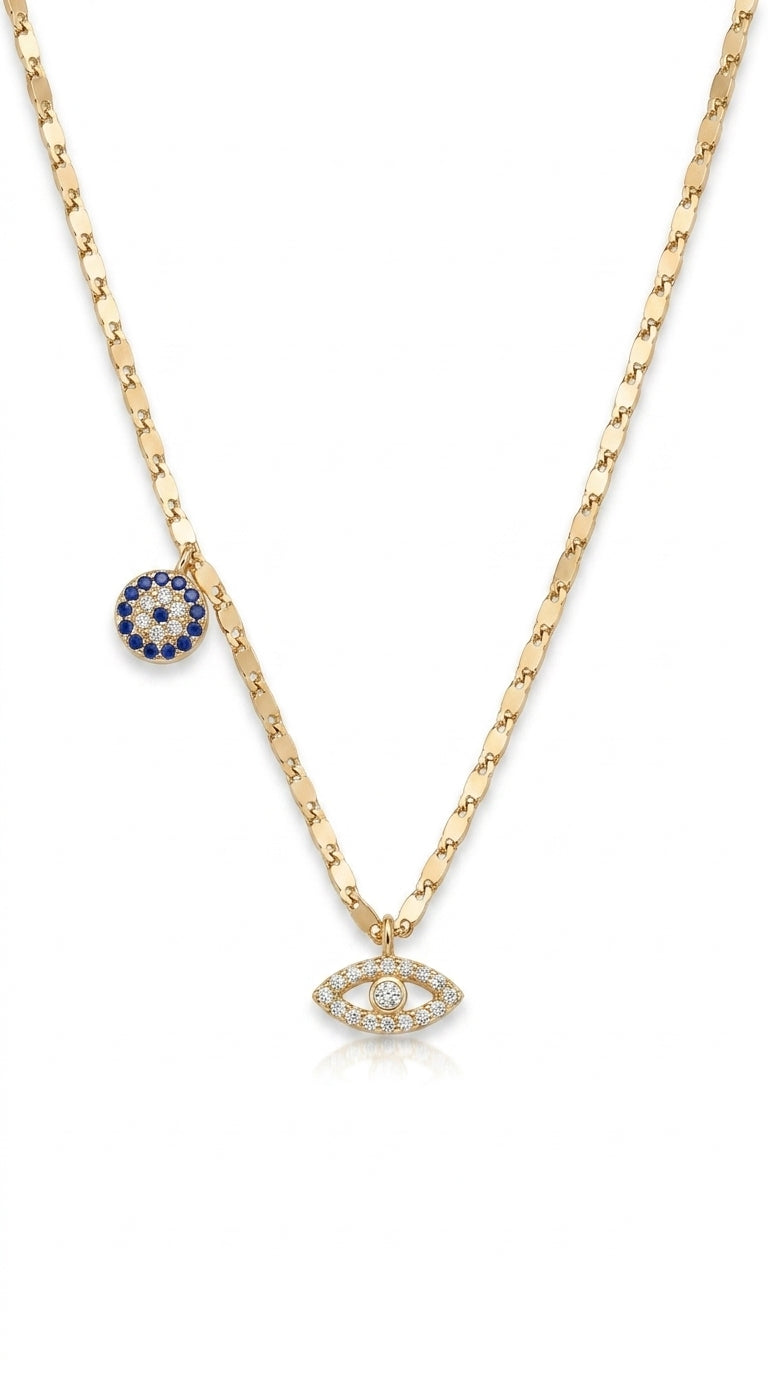 Divine Protection Duo Necklace