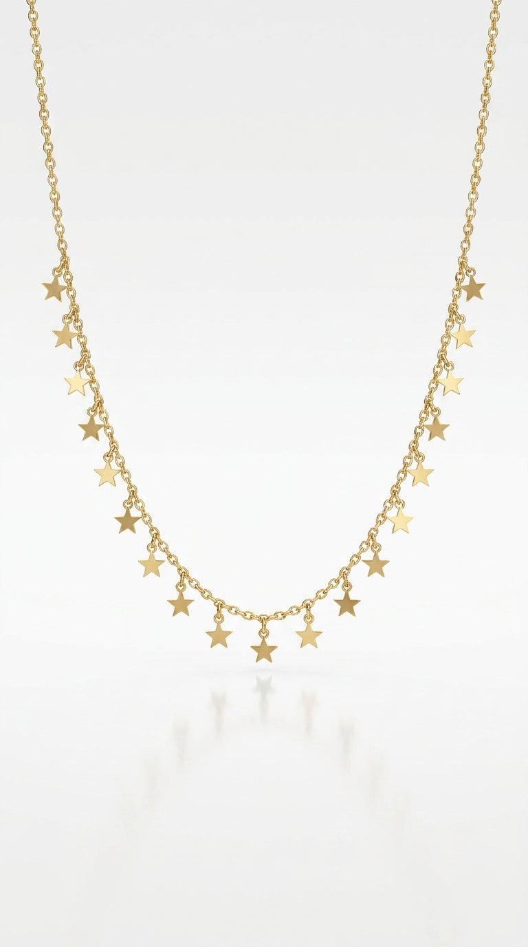 Radiant Starfall Aura Necklace
