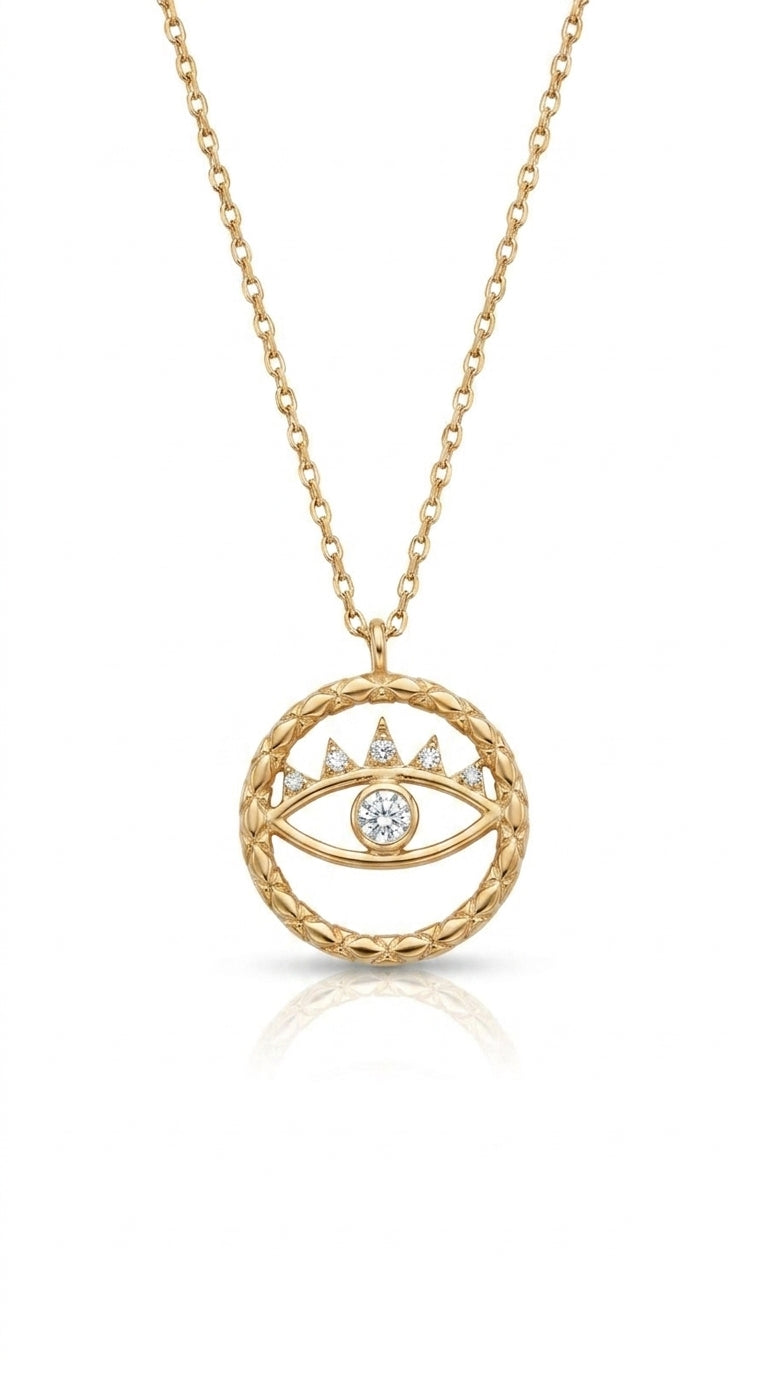 Elysian Aura Eye Pendant