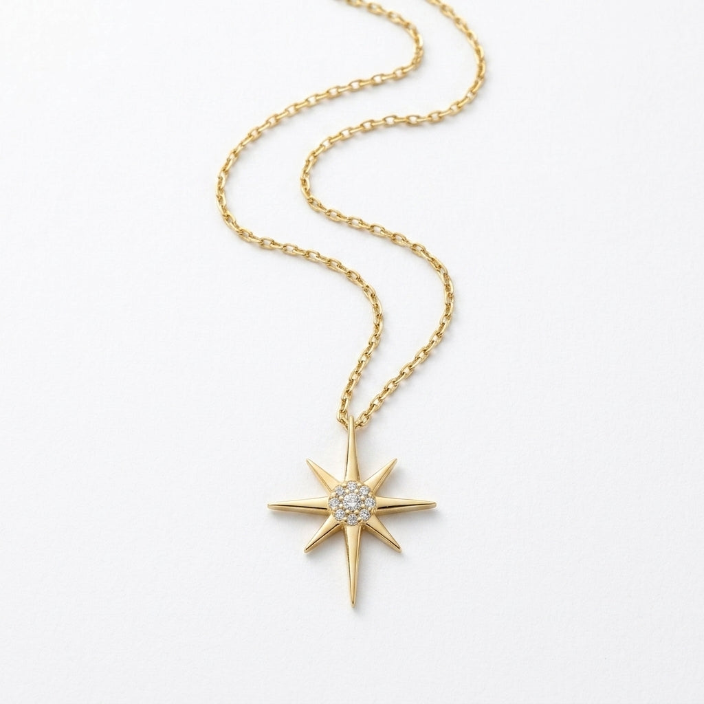 North Star Pendant Necklace
