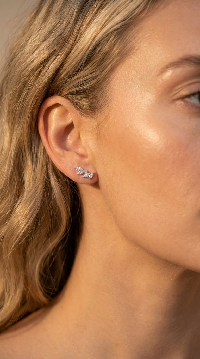 Aurelia Botanical Stud Earrings