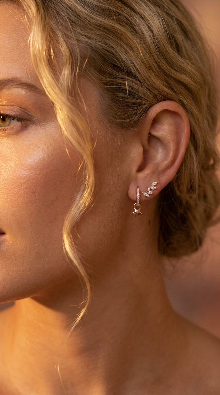 Stella Star Drop Earrings