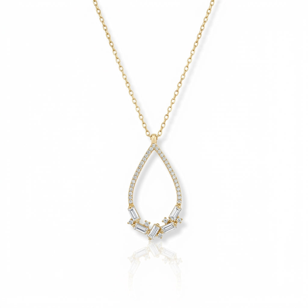 Lumière Teardrop Necklace