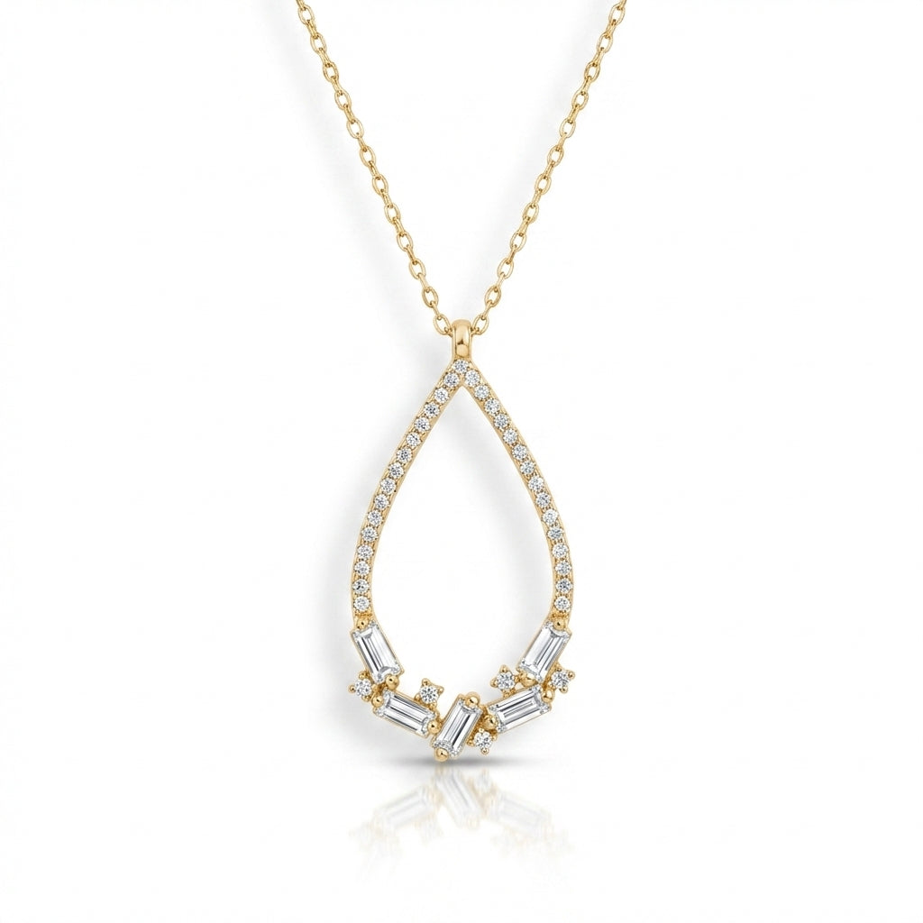 Lumière Teardrop Necklace