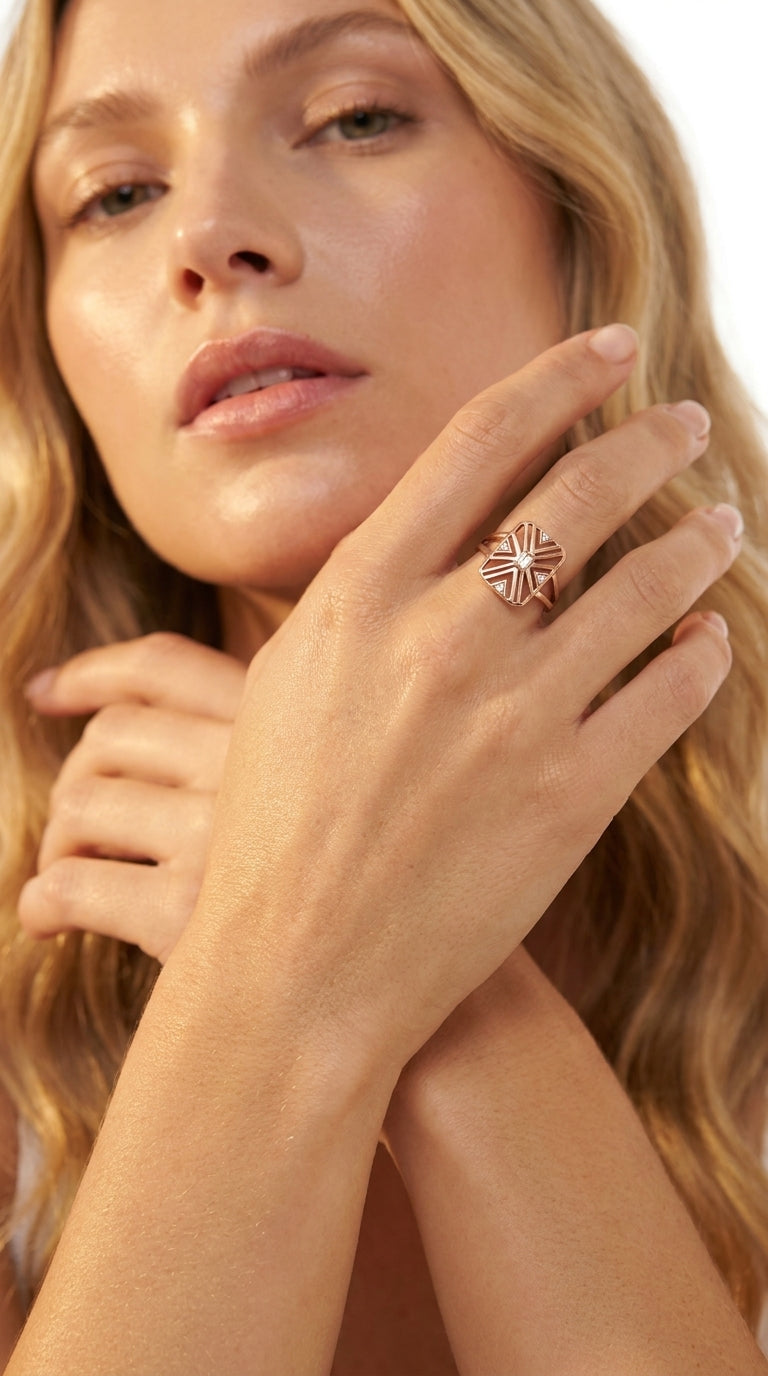 Deco Prism Ring