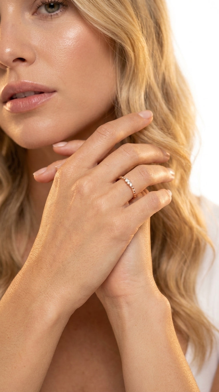 Trilliant Baguette Ring