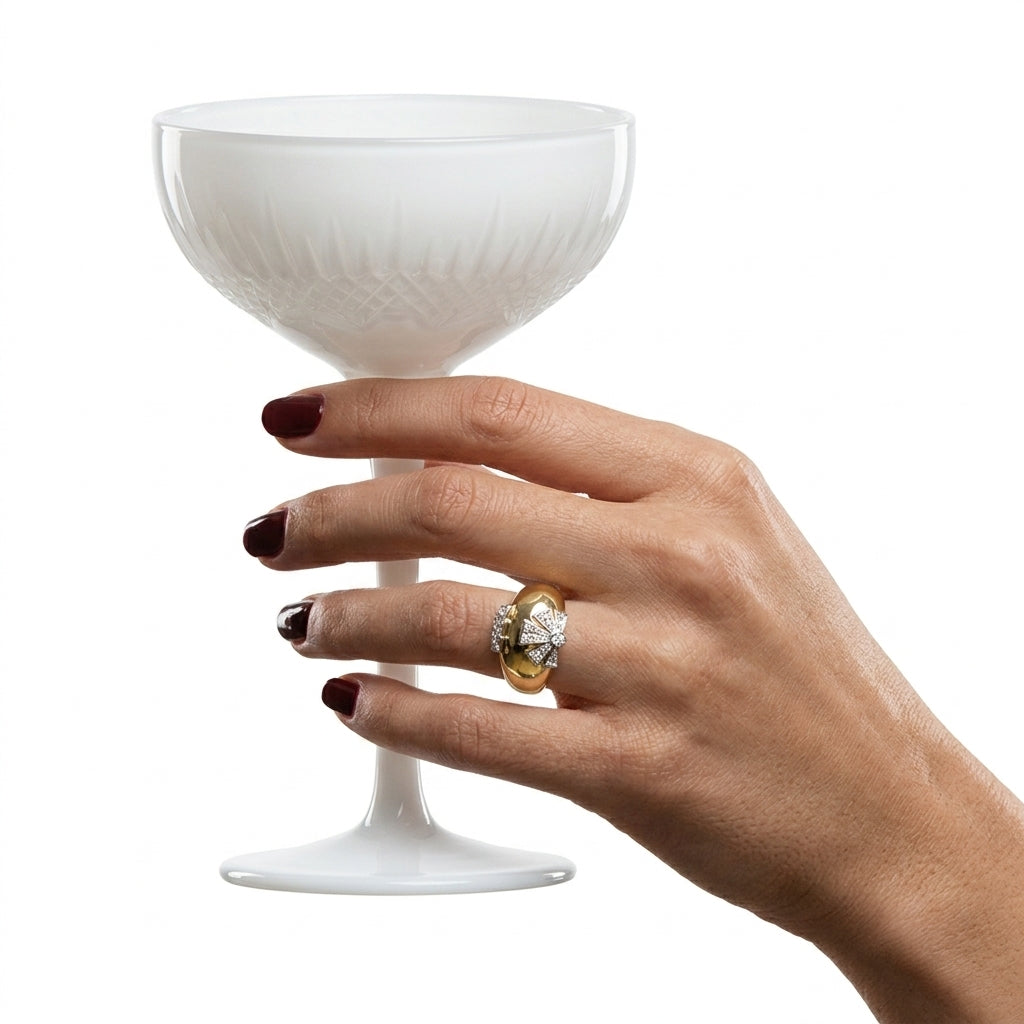 The Art Deco Dome Ring