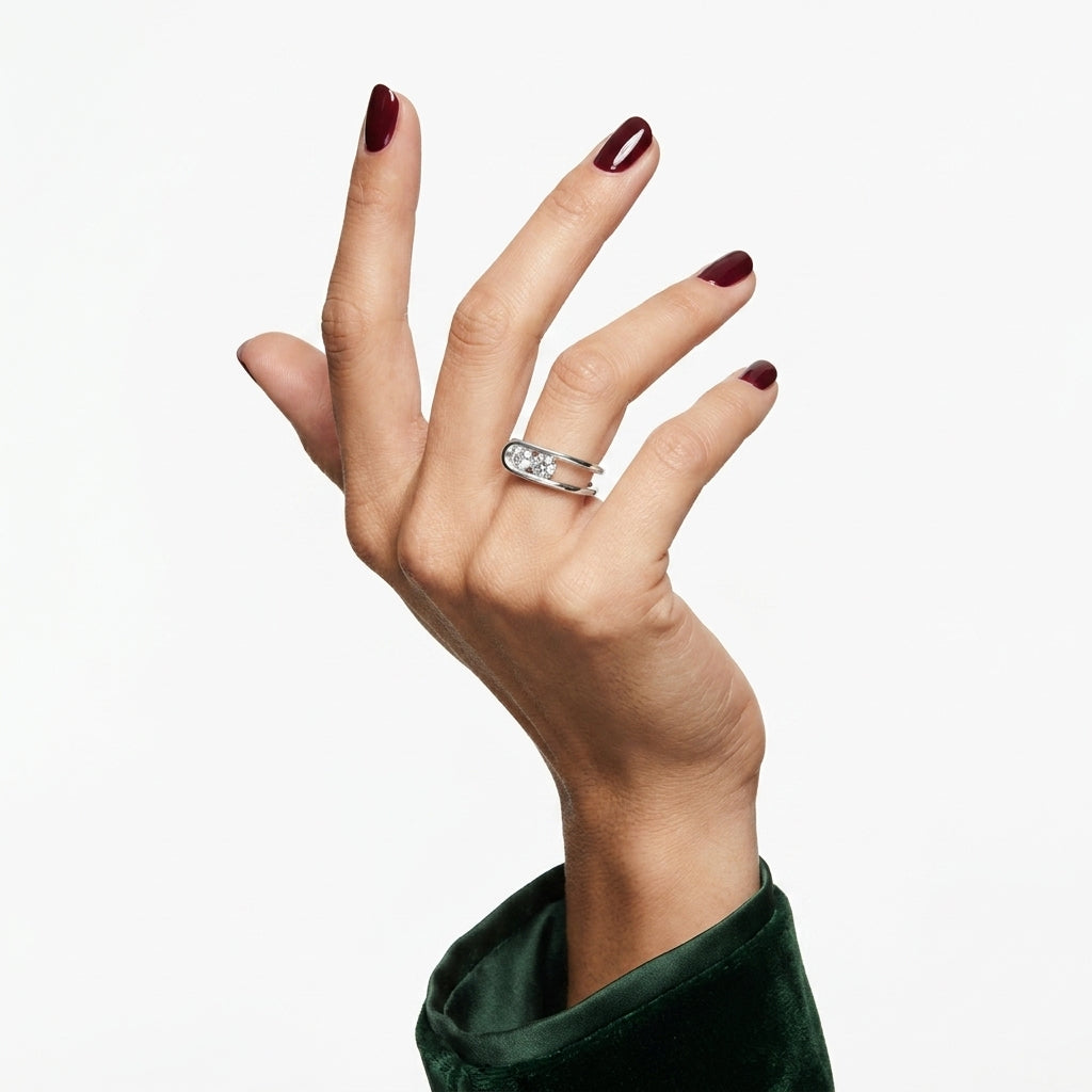 The Modernist Duo Ring