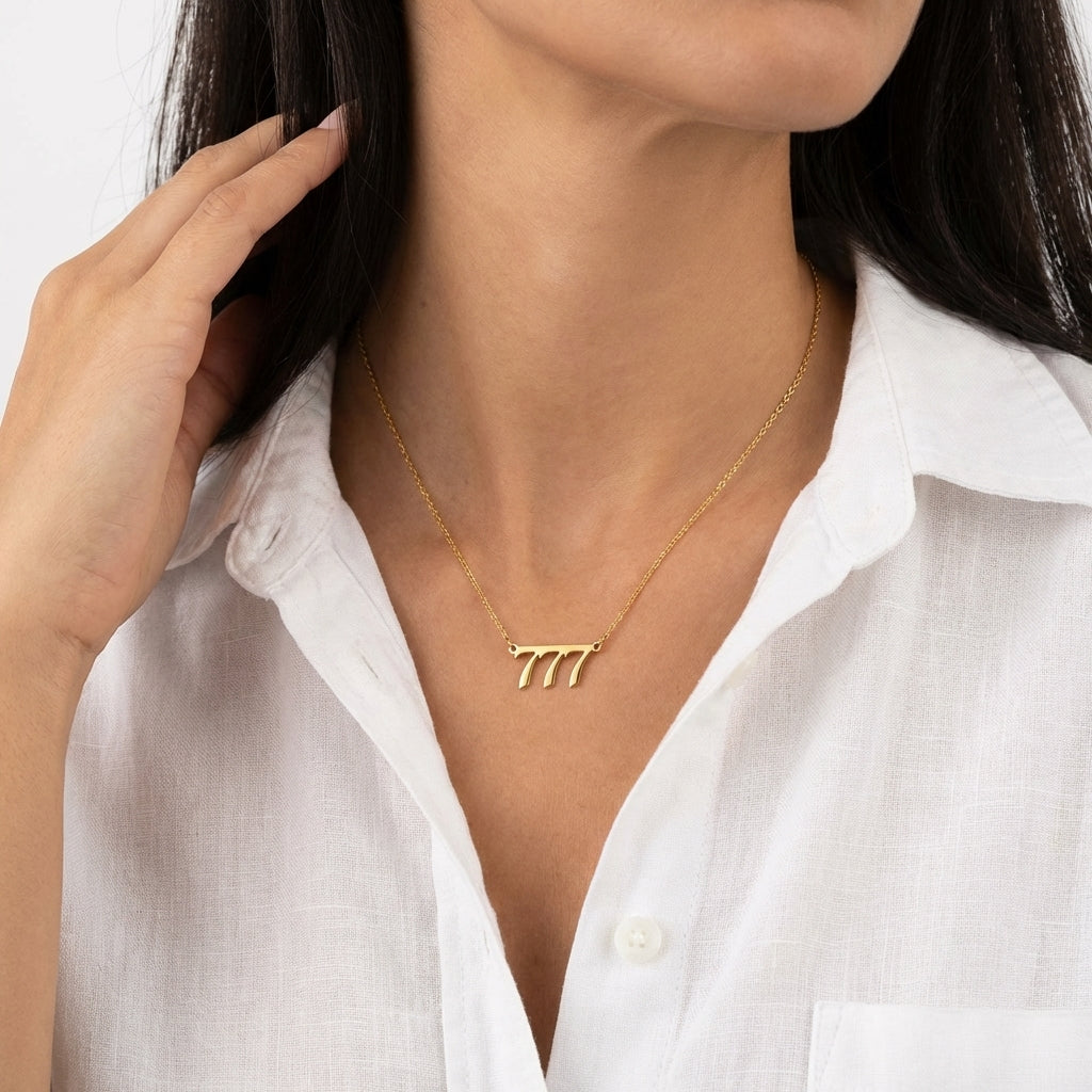 The Celestial 777 Fortune Necklace