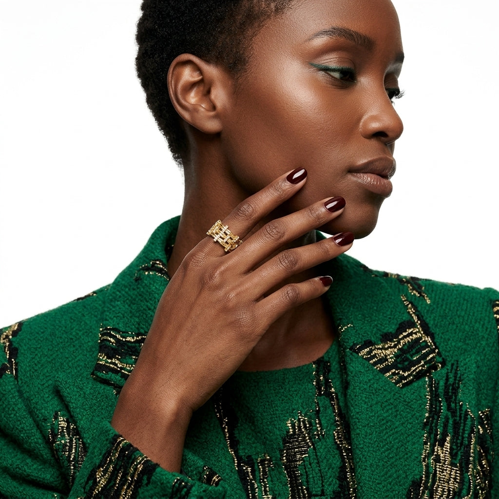 The Woven Lattice Ring