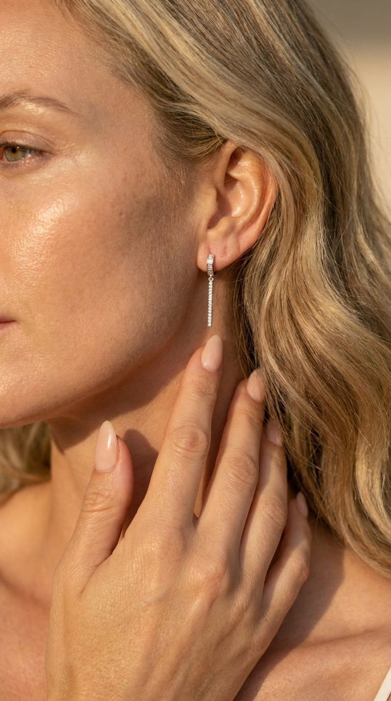 Echoes Linear Earrings