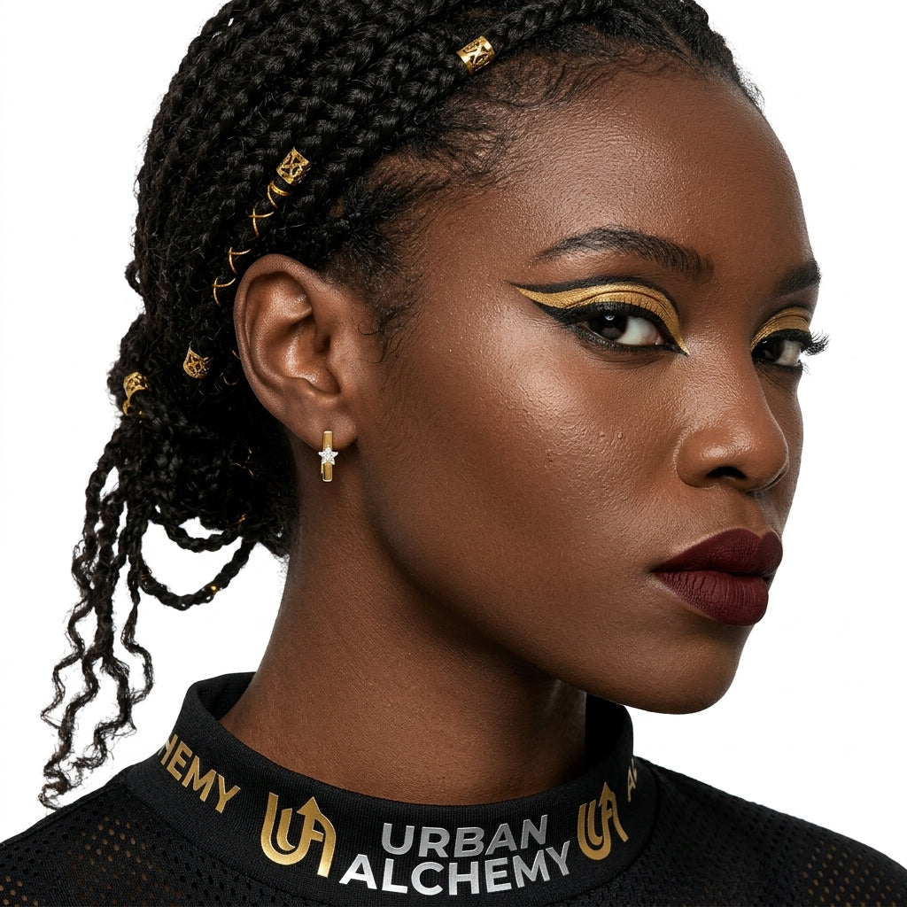 Celestial Double-Sided Hoops