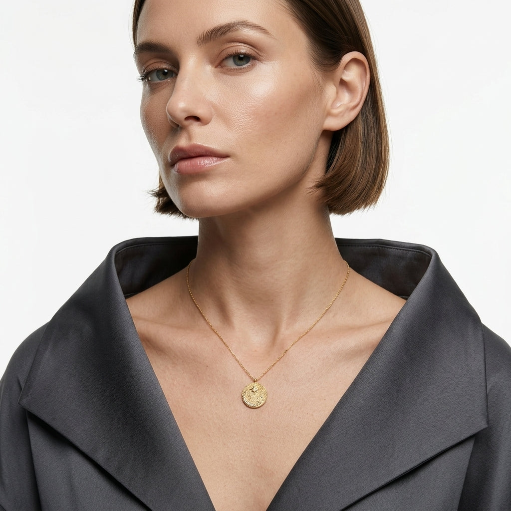 Celeste Coin Necklace