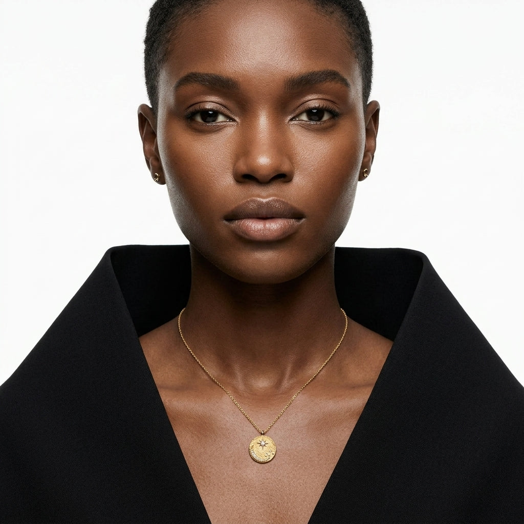Celeste Coin Necklace