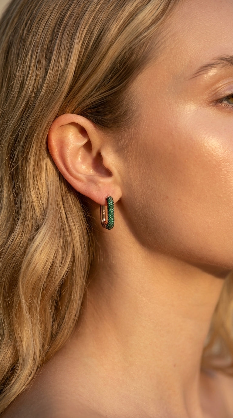 Enchanted Ivy Geometric Earrings