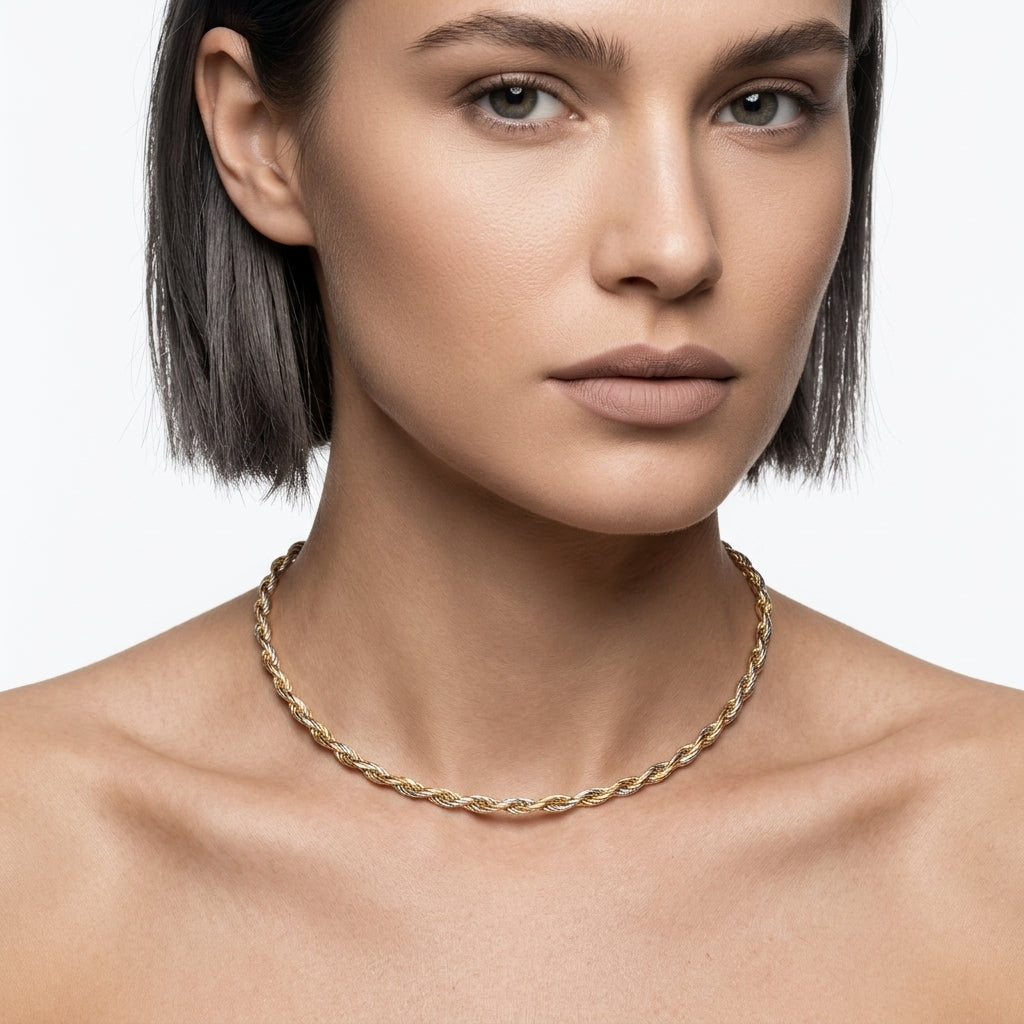 Trinity Twist Necklace