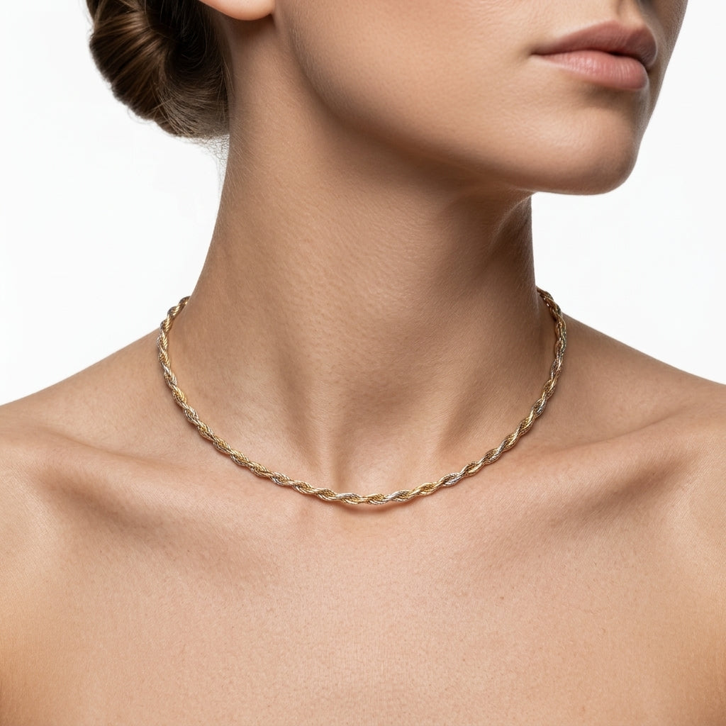 Trinity Twist Necklace