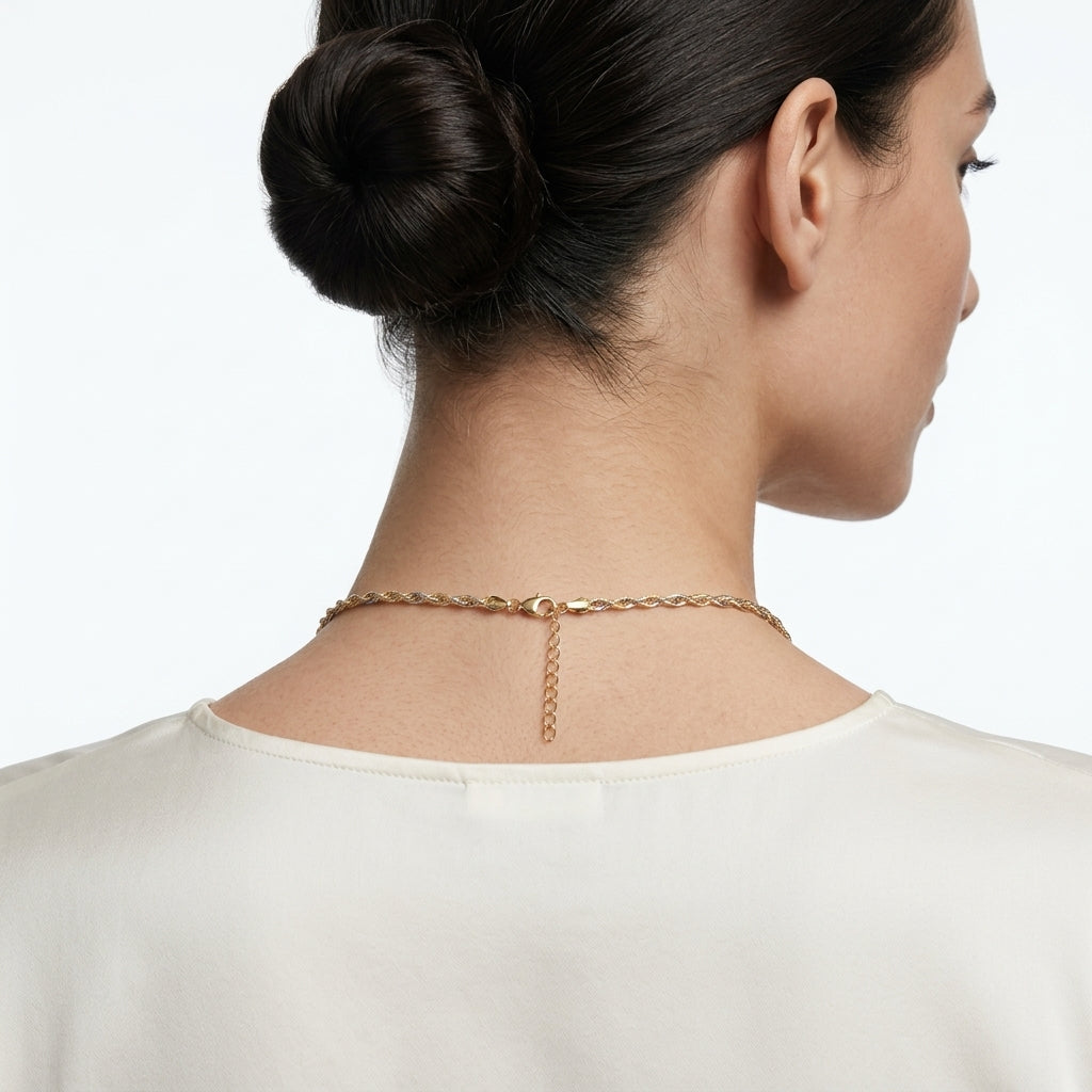 Trinity Twist Necklace
