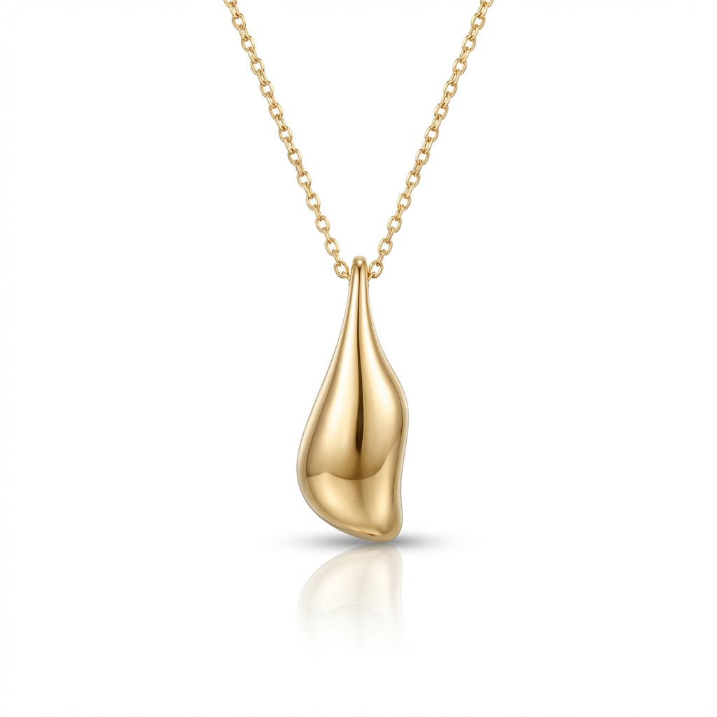 Liquid Gold Sculpt Pendant