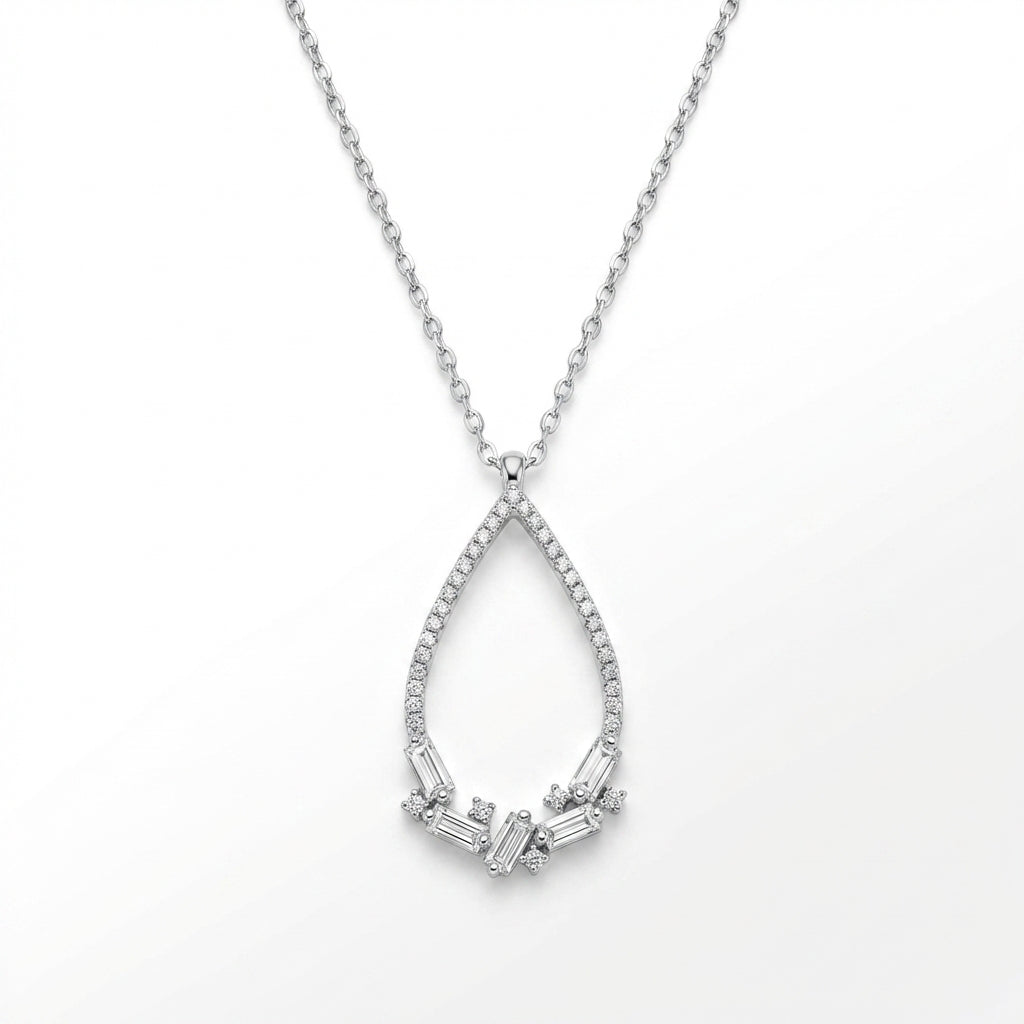Lumière Teardrop Necklace