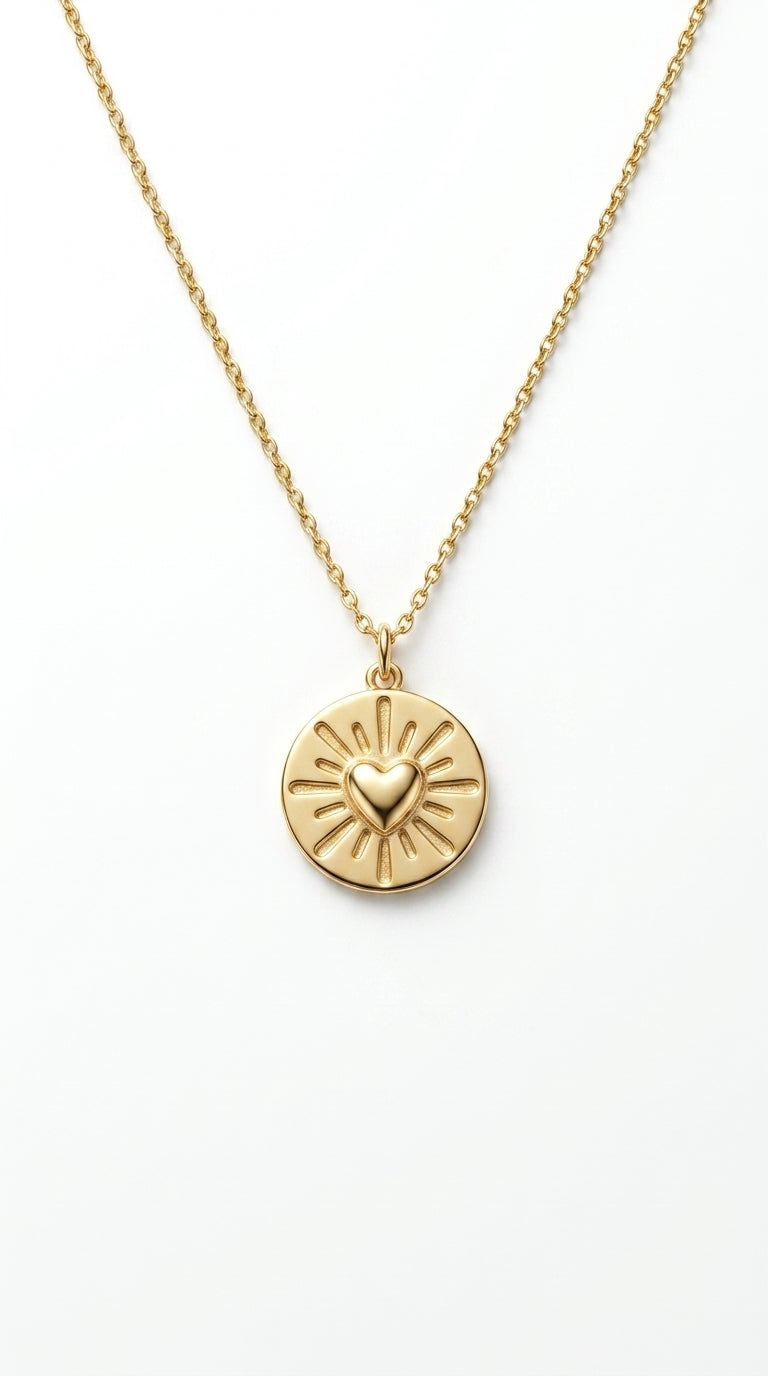 Radiant Heart Solstice Aura Necklace