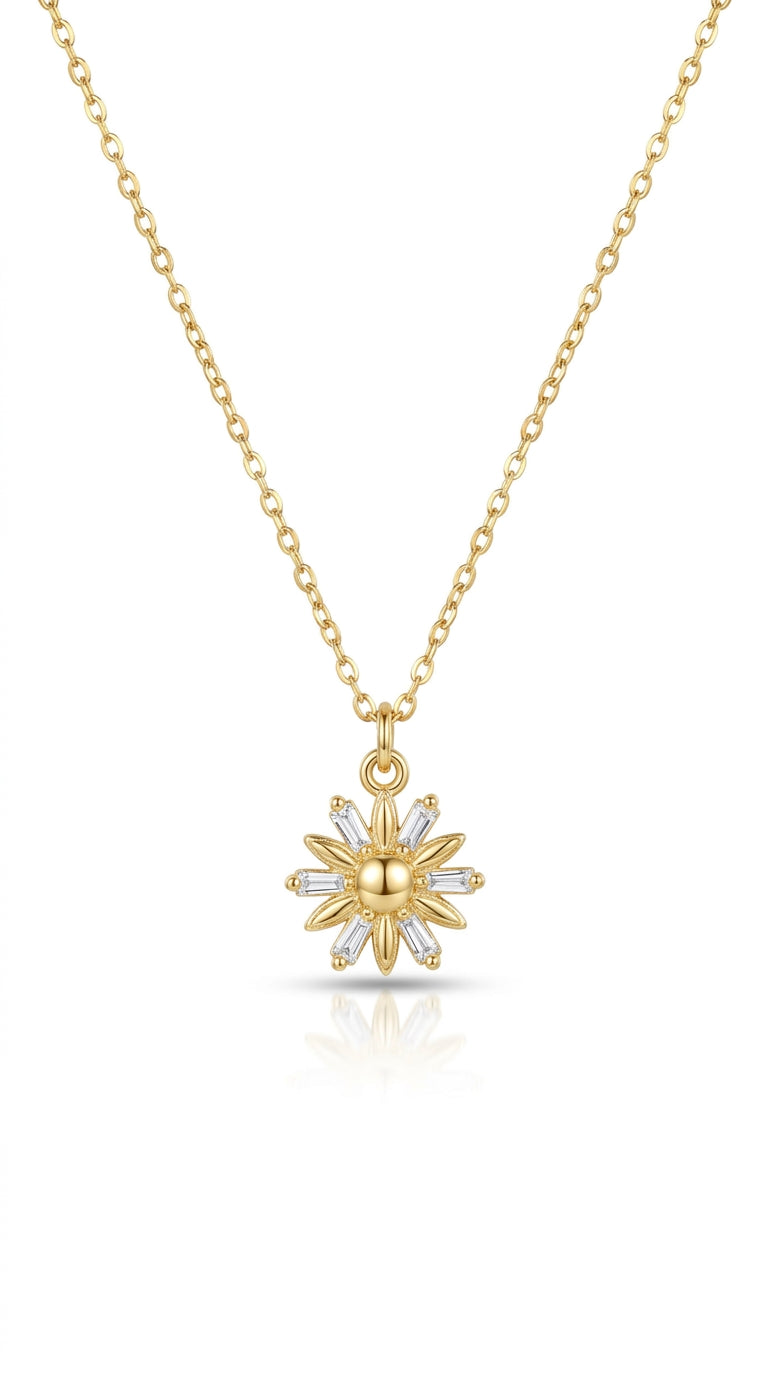 Radiant Daisy Prism Necklace