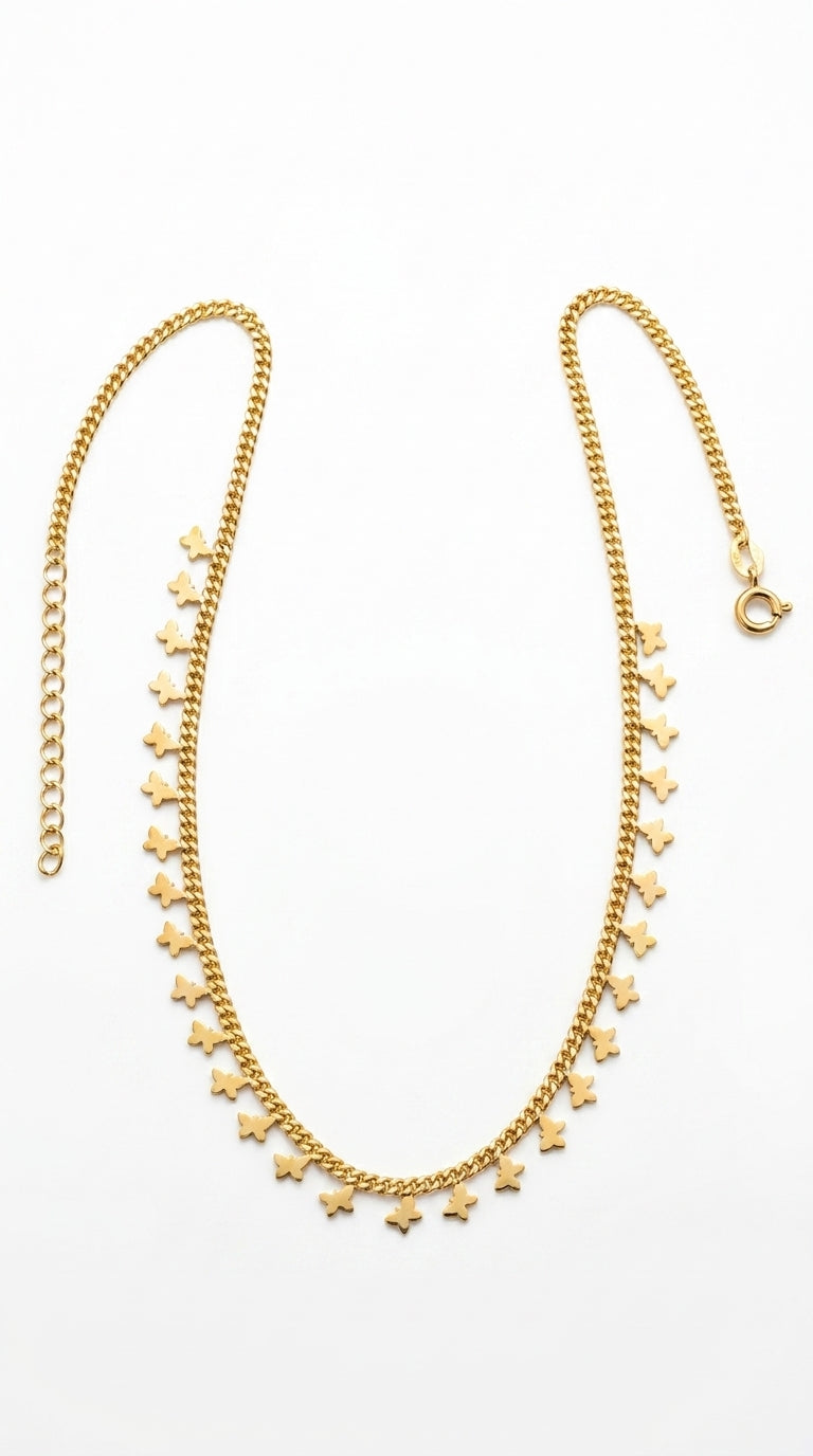 Radiant Butterfly Flutter Necklace